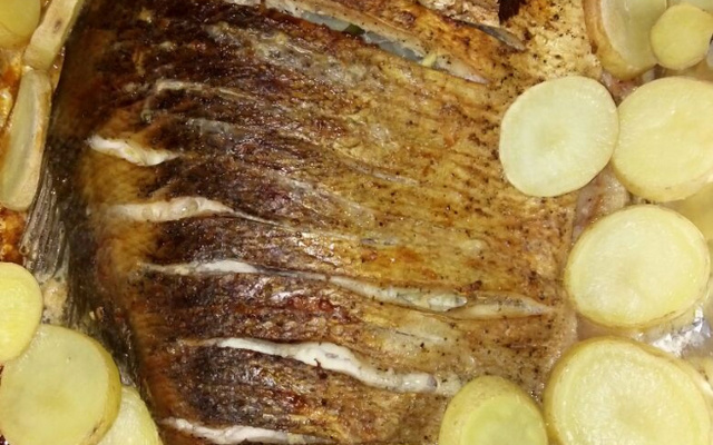 Tambaqui assado de Cleimar e Railane