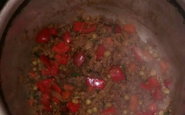 Carne com Legumes