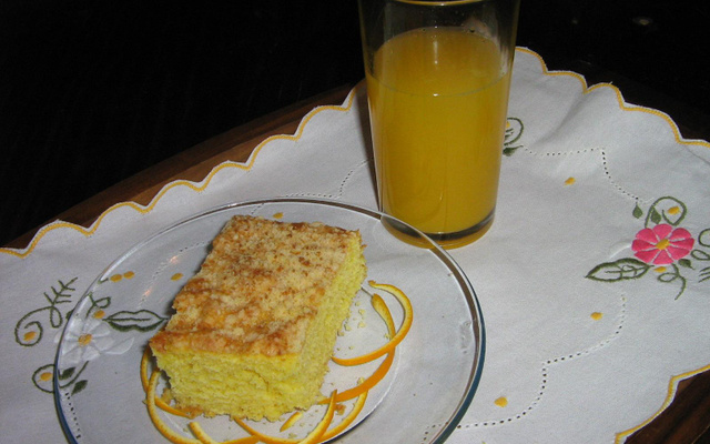 Cuca de Laranja da Léa