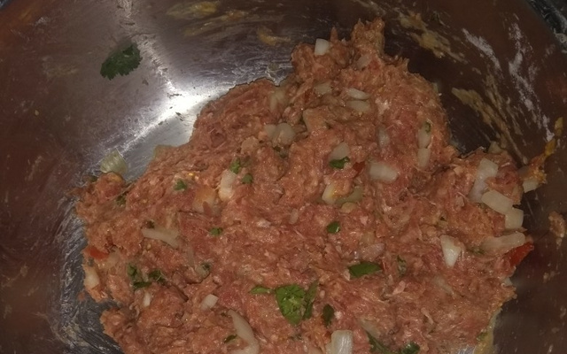 Bolinho de carne moída