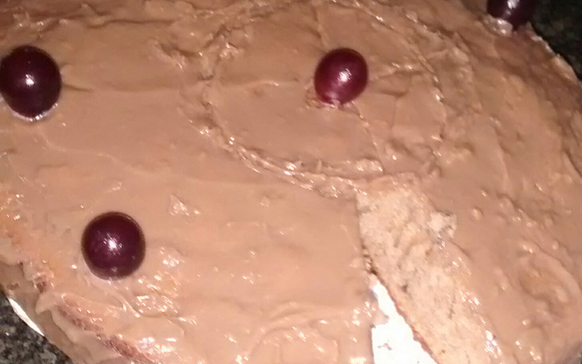 Bolo de chocolate de liquidificador