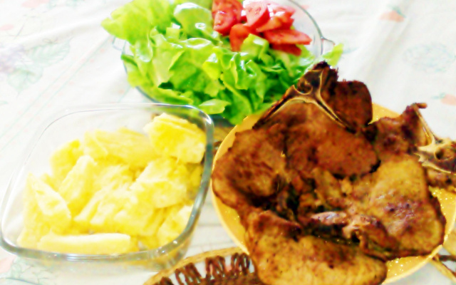 Bisteca de porco super fácil