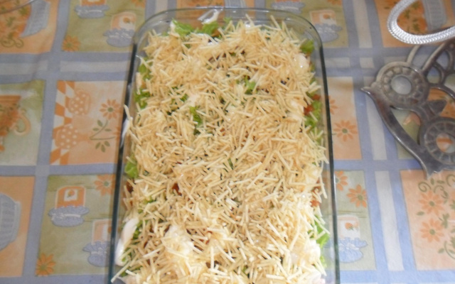 Salada de alface diferente