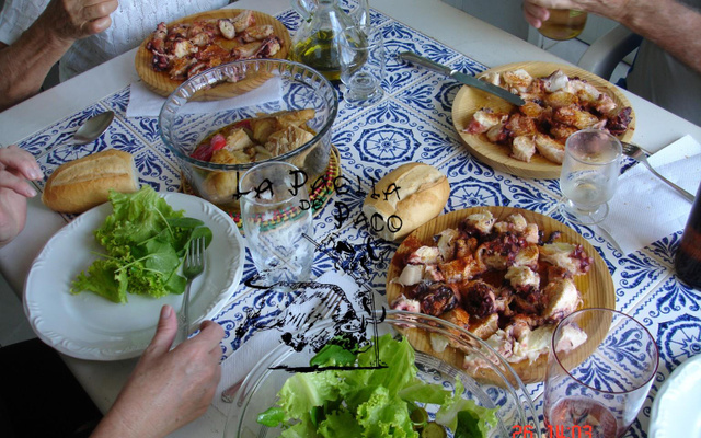 Polvo à galega (pulpo a la gallega)