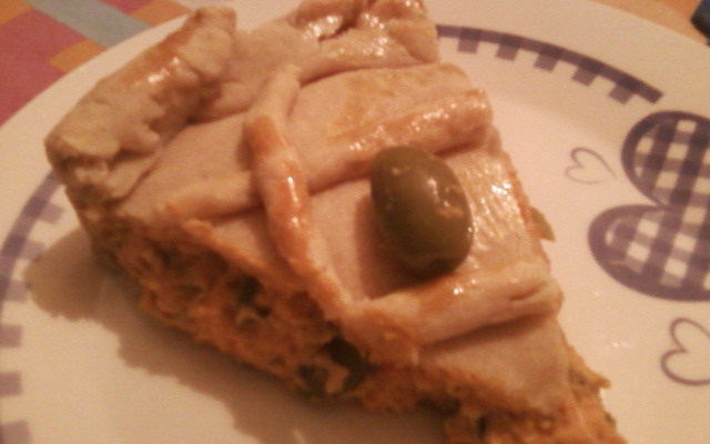 Empadão de frango com catupiry