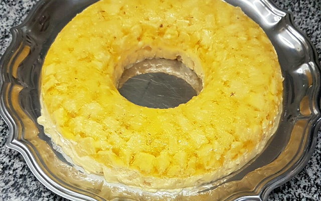 Gelado de abacaxi diet