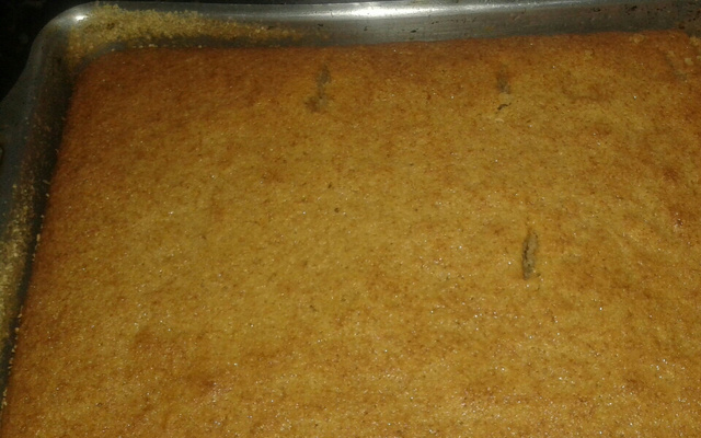 Bolo de banana com farinha de rosca