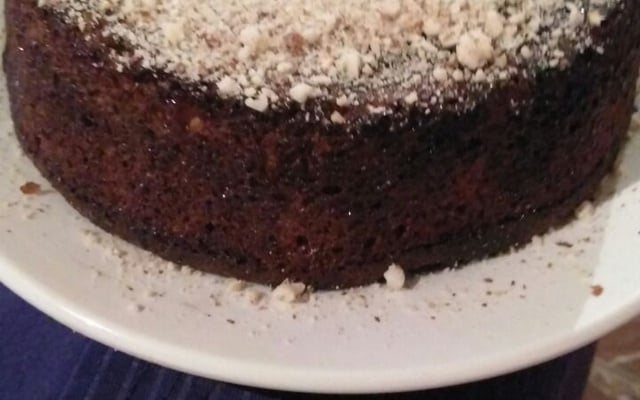 Bolo integral de amendoim