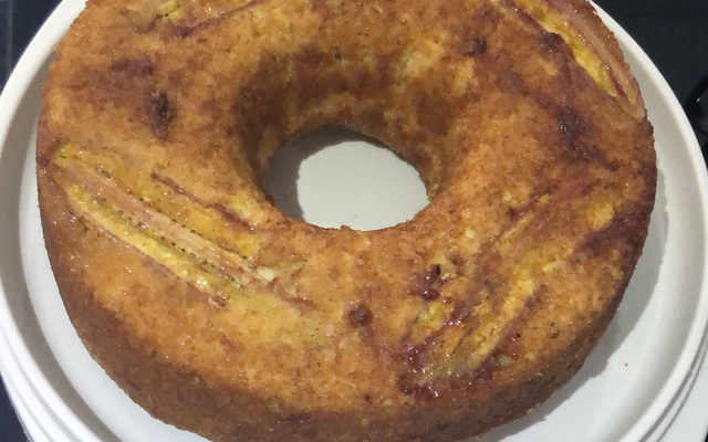 Bolo de banana sem leite rápido