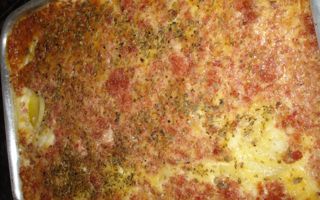 Assado fácil de batata