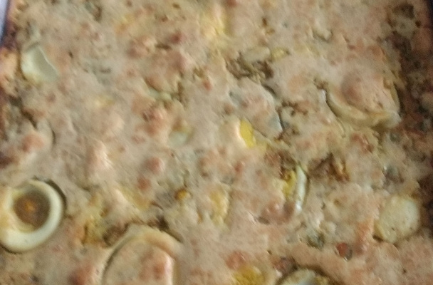 Torta deliciosa de sardinha