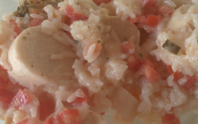 Arroz com palmito