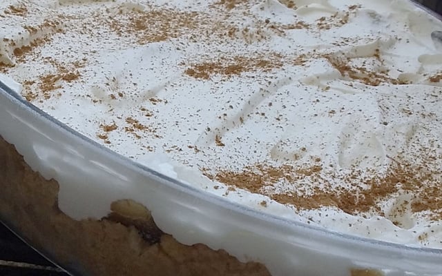 Torta de banana banoffee