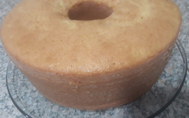 Bolo de fubá fofinho