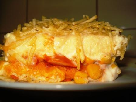 Cachorro quente deitado