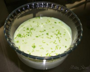 Mousse de limão da Patty