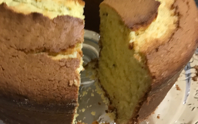 Bolo de fubá da roça