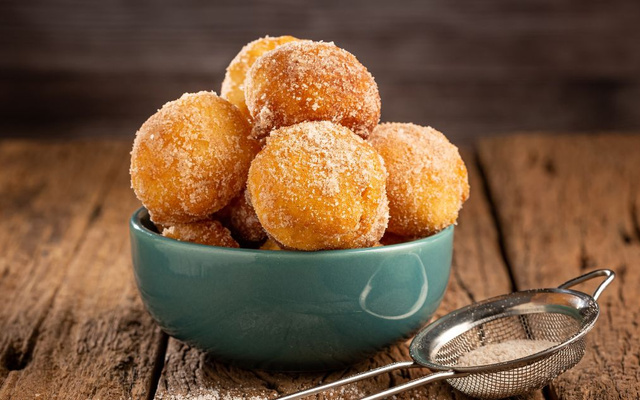 Bolinho de chuva na airfryer