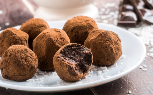 Trufa de doce de leite