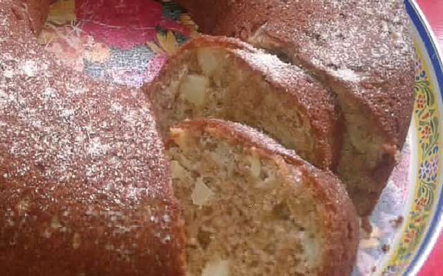 Bolo de maçã