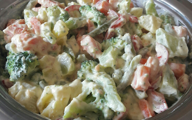 Salada primavera da Abima