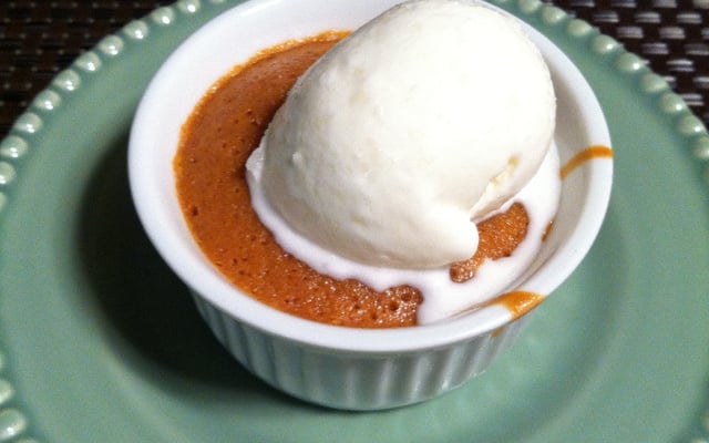 Petit gâteau de doce de leite