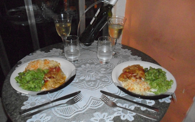 Filé de peixe ao forno - magnífico