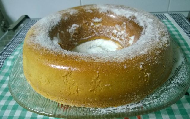 Bolo tipo queijadinha do Lúcio Cezar