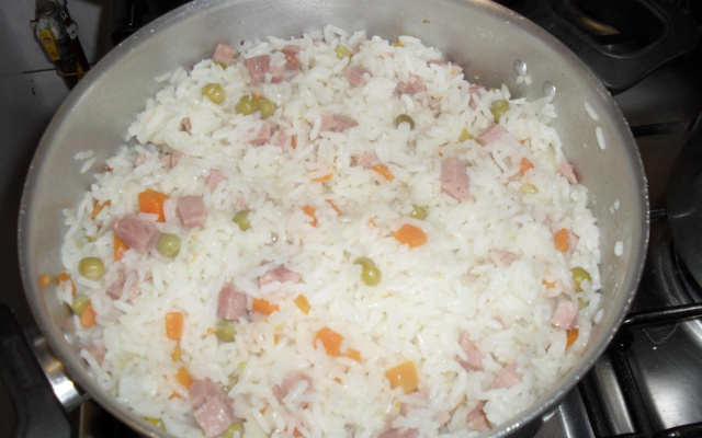 Arroz com tender