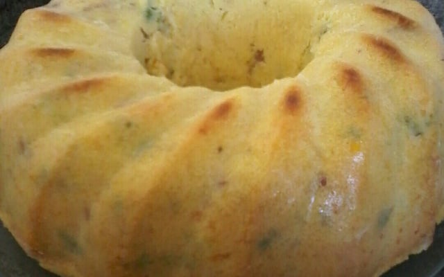 Torta de sobras de arroz