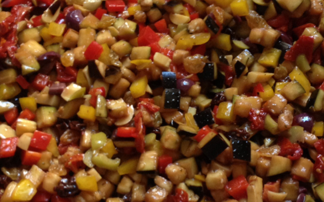 Antepasto de berinjela