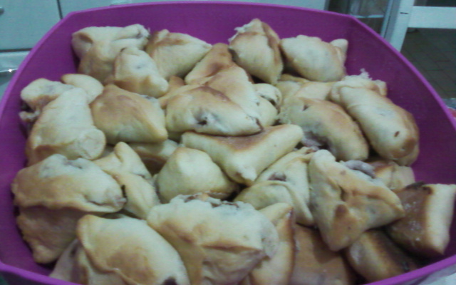 Esfiha macia e deliciosa