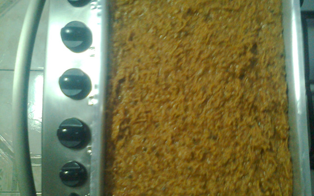 Cocada com maracujá em forma