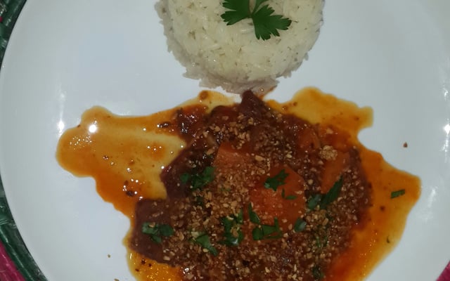 Carne seca com abóbora