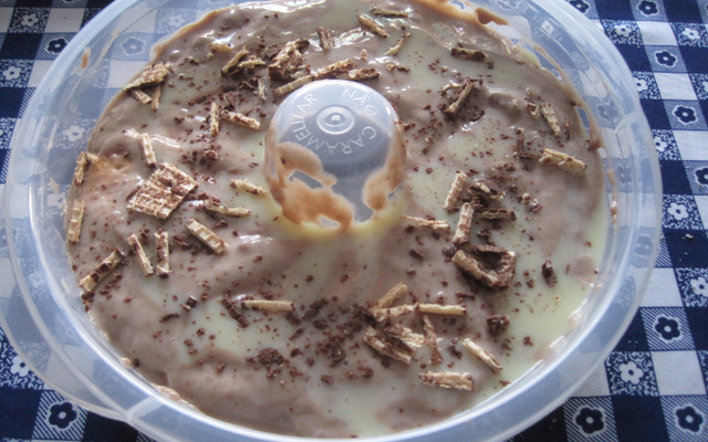 Torta de bolacha fácil e rápida