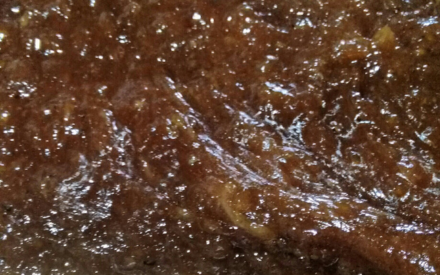 Doce de banana com gelatina