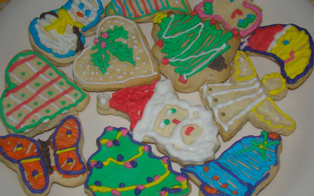 Bolachas de Natal decoradas