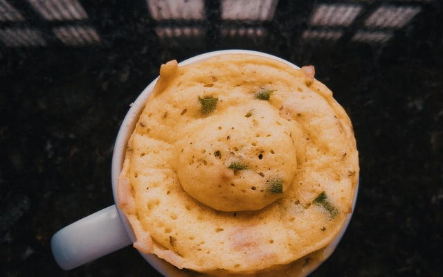 Torta salgada de caneca