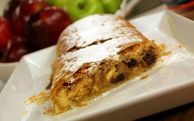 Strudel de maçã - receita alemã