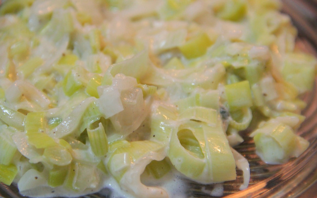 Salada de alho-poró