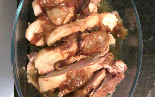 Picanha suína na panela de pressão