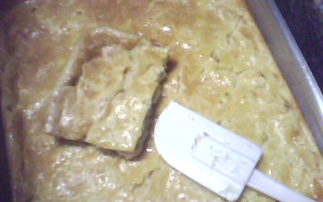 Torta de camarão simples