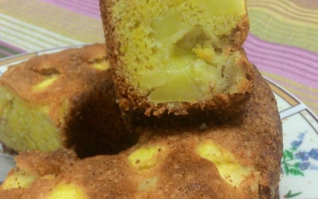 Torta de maçã rápida