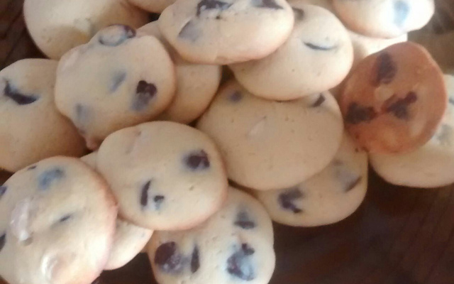 Cookies recheados com nutella