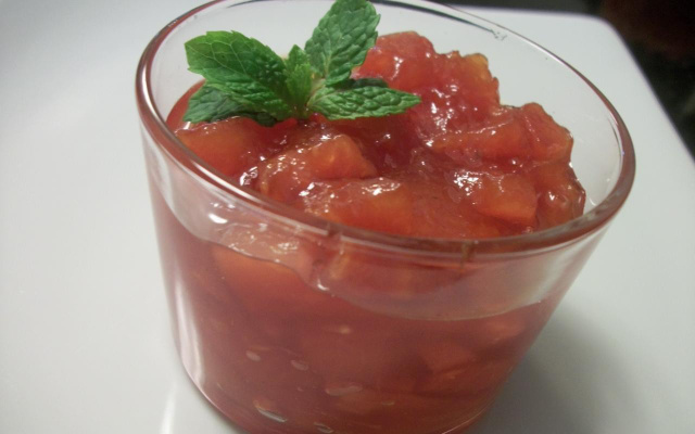 Doce de mamão maduro