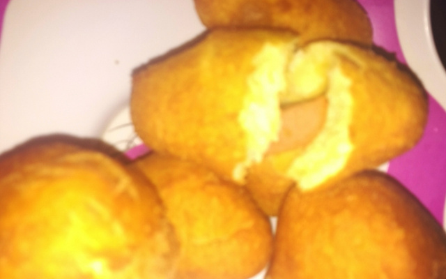 Massa de fubá para salgado