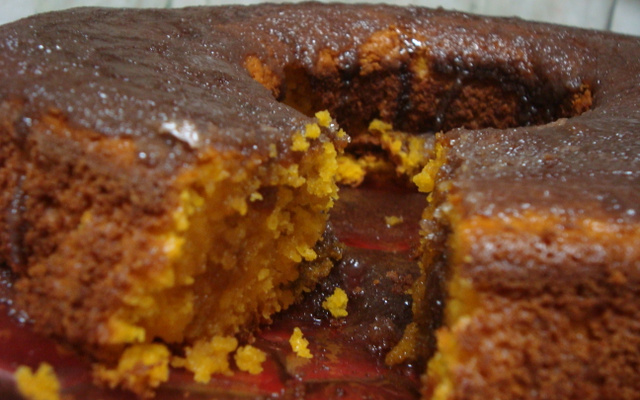 Bolo de cenoura fácil