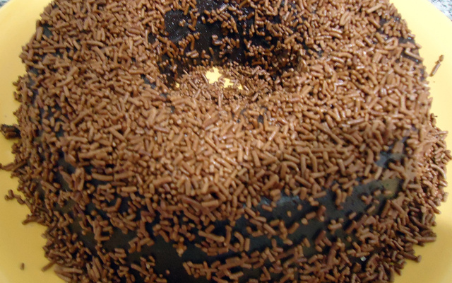 Brigadeirão (tipo pudim de chocolate delicioso)