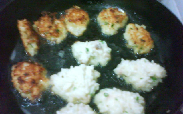 Bolinho de arroz no capricho