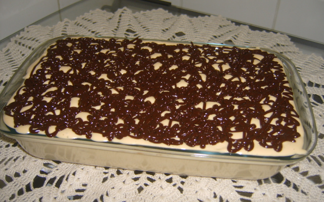 Pavê de bolachas maizena